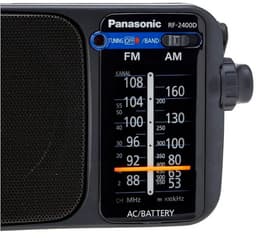 Panasonic RF-2400DEG Transistorradio FM Zwart — thumbnail 3