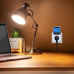 Digitale Temperatuurregelaar met Socket en Timer voor Terrarium, Koeling en Verwarming — thumbnail 4