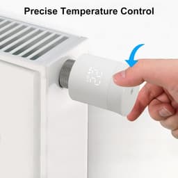 Slimme Zigbee Radiatorthermostaat met Hub voor Programmeerbare Verwarmingsregeling — thumbnail 5