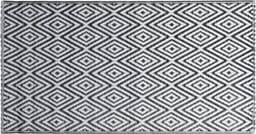 vidaXL - Buitenkleed - ARAKIL - 80x150 - cm - PP - wit - en - zwart — thumbnail 3