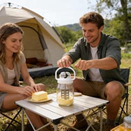 Roterende Boterkarner - Keukenmixer Deegroerder - Zelfgemaakte Producten Maken - Geurvrije Glazen Container - 1500 ml Capaciteit - Transparant — thumbnail 2