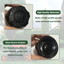 2 stuks tankdop grasmaaier compatibel met Al-Ko Pro 140/160 /QSS OHV, Loncin, Stiga grasmaaier tanksteunen, deksel voor benzinegrasmaaier, reserveonderdelen — thumbnail 3