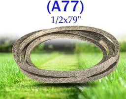 Aandrijfriem Grasmaaier - Vervangende Riem - Gazon Onderhoud - Aramide Koord Constructie - 46 inch Dek - Zoals Afgebeeld — thumbnail 3