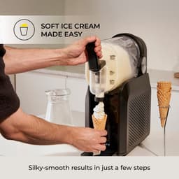 CHiATO slushiePLAY Softijs- en slushmachine – Zwart — thumbnail 4