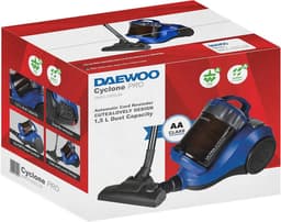 Stofzuiger Zonder Zak - Cilinderstofzuiger Eco - Grondig Schoonmaken - Dubbele Filtratie - 1.5 liter - Blauw — thumbnail 4