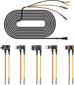 Box Power Adapter for mangoal Dash Cams, Upgrade Parking Monitoring, Hardwire Wire Kit Accessories(2.5 Meter, Applicable to Vehicle Other Than Mercedes Benz) — thumbnail 1