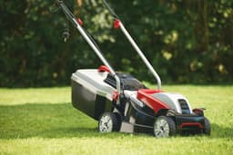 Elektrische Grasmaaier - Grastrimmer Tuin - Gazon Onderhoud - Moeiteloos Randen Maaien - 32 cm Snijdraad - Zwart — thumbnail 4