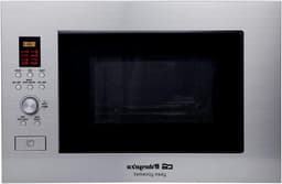 Inbouw Magnetron - Grillfunctie Oven - Snel Maaltijden Bereiden - Roestvrij Staal - 23 Liter - Zilverkleurig — thumbnail 1