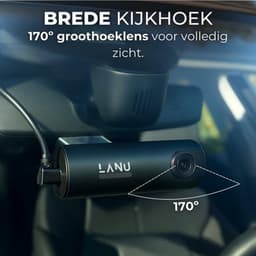 SnelShoppen - Dashcam Pro WiFi 2K - Auto Camera met Nachtzicht, Botsingsdetectie, Loopopname en 64GB SD Kaart — thumbnail 3
