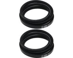 Dailygoods- Aandrijfriem 51 inch - 2 Stuks - Rubber - Compatibel met Hustler Raptor - Raptor Limited - Raptor SD/Raptor SDX - Hoge efficiëntie - Grasmaaier Riem