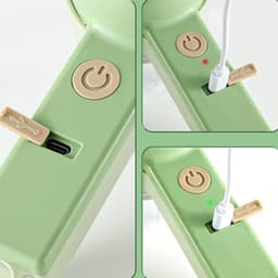 Elektrische Groentesnijder - Keukenmachine - Snel koken - 4-in-1 functie - 20.5 x 9.5 cm - Grijs — thumbnail 2