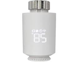 Radiator Thermostaat - Slimme Klep - Energie Besparen - App Bediening - M30x1.5mm - Wit