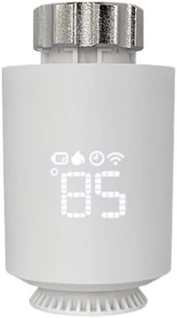 Radiator Thermostaat - Slimme Klep - Energie Besparen - App Bediening - M30x1.5mm - Wit — thumbnail 1