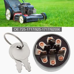 SnelShoppen - 7-Pin 4-Positie Grasmaaier Startschakelaar met 2 Sleutels - Hoge Kwaliteit Metaal - Compatibel met Diverse Modellen - Tuin Accessoire — thumbnail 5