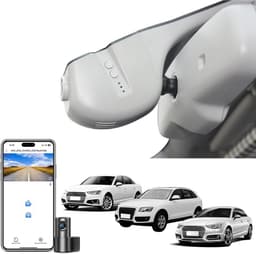 SnelShoppen - 4K+1080P Dashcam Auto Voor en Achter, OEM Look, Geschikt voor Audi A4 A6 A3 A5 Q5 S3 S6, Loop Recording, G-Sensor, WiFi & App, 128GB Kaa — thumbnail 1