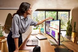 HP – 8K157UT#ABB – 34 inch UWQHD – Curved conferentie – Thunderbolt 4 — thumbnail 3