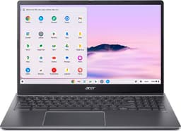 Acer Chromebook CBE595-2T-55NF Intel Core 5 120U 39,6 cm (15.6") Touchscreen Full HD 8 GB LPDDR5x-SDRAM 256 GB SSD Wi-Fi 6E (802.11ax) ChromeOS Grijs — thumbnail 1