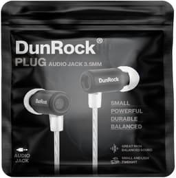 DunRock Plug - Oordopjes met draad - Audio jack 3.5mm kabel - Oortjes audiokabel — thumbnail 4