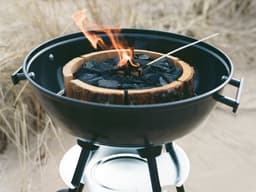 5 Stuks BBQ aansteker - Firestarter maat XL 24x24cm - Ecologische wegwerp barbecue / Milieuvriendelijke wegwerp bbq - eenmalig gebruik — thumbnail 3