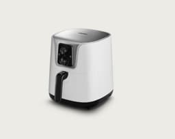 Grundig FRY 6840 Enkel 3 l Vrijstaand 1300 W Heteluchtfriteuse Zwart, Wit — thumbnail 3