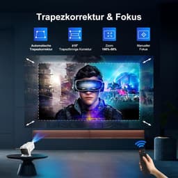 Equivera Mini Beamer - Draagbare Beamer - Beamer - Mini Beamer Projector - Projector - Mini Projector — thumbnail 5