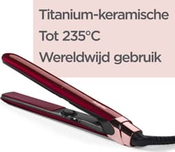 BABYLISS Inspired Styler ST212PE Stijltang Rood — thumbnail 2