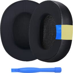 Vervangende Oorkussens voor SteelSeries Arctis 1 / Arctis 3 / Arctis 5 / Arctis 7 / Arctis 9 / Arctis Pro & Prime Wireless Hoofdtelefoon etc. van MMOBIEL - Cooling Gel Koptelefoon Oorkussens - Zwart — thumbnail 1