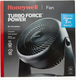 TurboForce Ventilator HT900E - Tafelventilator - Wandventilator - Stille Verkoeling - 3 Snelheden - 90° Kantelbaar - Compacte Ventilator - Zwart — thumbnail 2