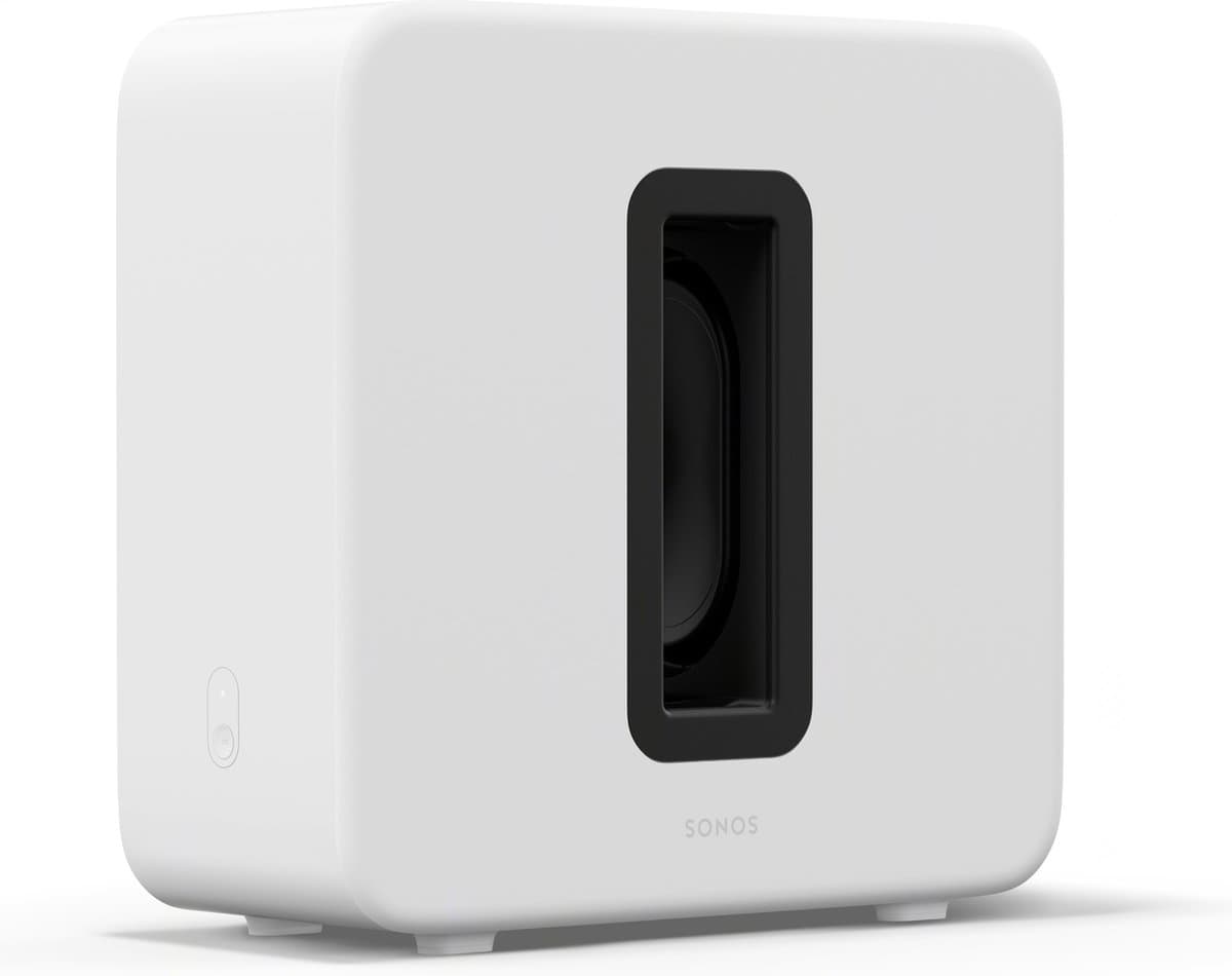 Sonos Sub 4 wit premium draadloze subwoofer wit — afbeelding 1