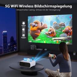 Achtergrond projectorgordijn 1080p voor thuisbioscoop-ervaring Beamer — thumbnail 3