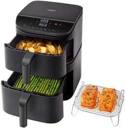 Cosori XXL Airfryer Turbo Tower - 10.8 liter inhoud - 2 manden apart in te stellen - 7 programma's - met Cosori accessoire set — thumbnail 2