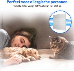 MEDION stofzuiger zonder stofzak P4000 (900 watt vermogen, 4,3 liter stofreservoir, wasbaar HEPA 13 filter, 11 m werkbereik, MD 11906) blauw — thumbnail 4