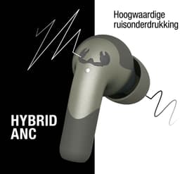 FRESH 'N REBEL Twins Ace In-ear Draadloze oordopjes Met Noise-cancelling Dried Green — thumbnail 4