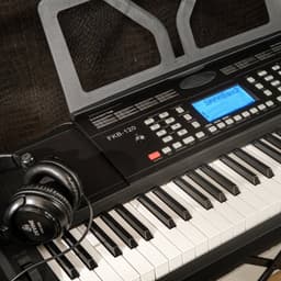 Keyboard 61 toetsen - Met gratis lessen - Fazley FKB-180 - Zwart — thumbnail 4