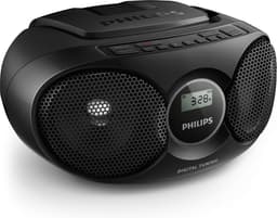Philips AZ215B - Radio/CD-speler - Zwart — thumbnail 1