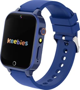 Keebies Smartwatch Kinderen - 5 t/m 12 jaar - Incl. Camera en 26 Kids Spelletjes - 512MB Geheugen - USB Oplaadbaar kinderhorloge - Jongen - Blauw — thumbnail 1