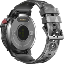 WizBay Premium Select® 1,6 Inch Sport Smartwatch - Bluetooth Bellen - Hartslag Bloeddruk Zuurstof - AI Voice Assist - IP68 Waterdicht - 24 Sportstanden - 400mAh Zwart — thumbnail 4
