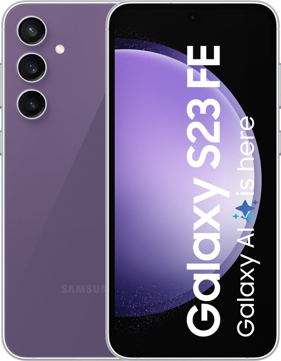 Samsung Galaxy S23 FE 5G - 128GB - Purple — afbeelding 1