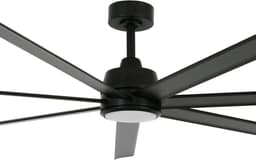 Plafondventilator Atlanta II Zwart XL Ø 183cm 12W Led Incl Afstandsbediening — thumbnail 3