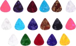 Mix van 8 Plectrums - Set van 8 Plectra - Celluloid Plectrum - Gitaar Spelen - Guitar Picks - Kado Gitarist - Gitaren - Gitaar Accessoires — thumbnail 1