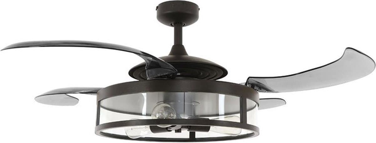 LT-Luce Plafondventilator New Fanaway Classic Antiek Zwart — afbeelding 1