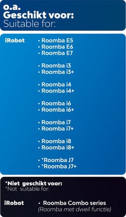 6x Dparts HEPA filter geschikt voor iRobot Roomba - voor E, I en J series - E5 E6 i3 i3+ i4 i4+ i5 i5+ i6 i6+ i7 i7+ J7 J7+ - 4624876 — thumbnail 2