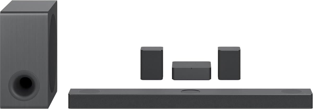 LG DS80QR - Soundbar - Zilver — afbeelding 1