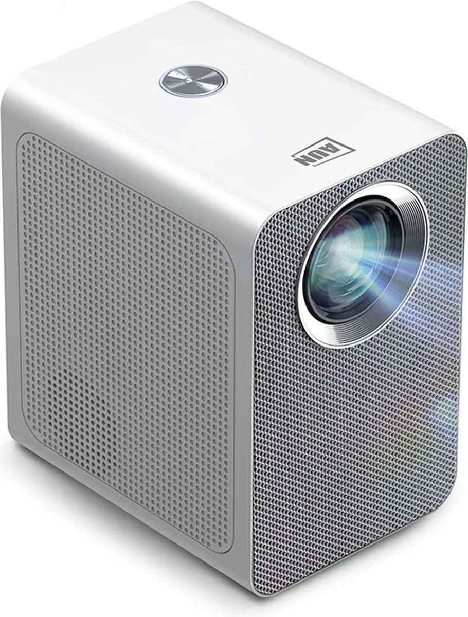 ElementKey MovieVision - Home Projector - 4Ω3W x 1 - 1920x1080p - Multi Media - 65W - Bluetooth 5.0 - Bioscoop - Netflix - Streamen - Wit — afbeelding 1