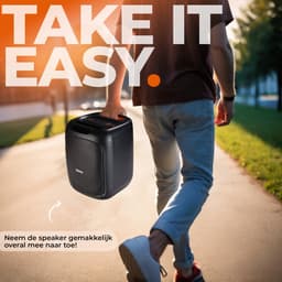 Denver Bluetooth Speaker Party Box - Discolichten - Partybox - Incl. Afstandsbediening - Microfoon Aansluiting - BPS165 — thumbnail 4