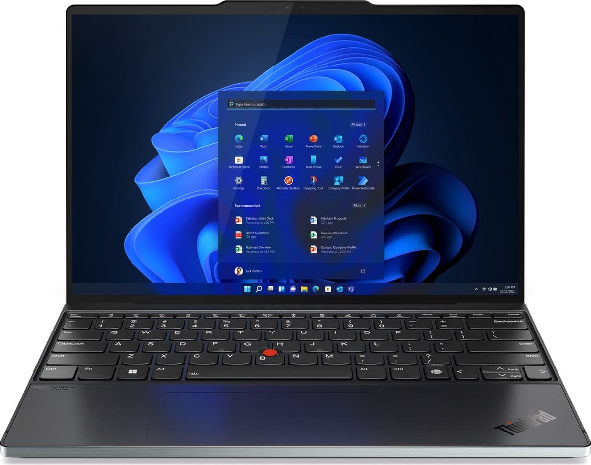 Lenovo ThinkPad Z13 Gen 1 AMD Ryzen™ 7 PRO 6850U Laptop 33,8 cm (13.3") Touchscreen 2.8K 16 GB LPDDR5-SDRAM 512 GB SSD Wi-Fi 6E (802.11ax) Windows 11 Pro Brits Engels Grijs — afbeelding 1