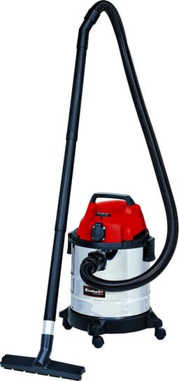 Einhell Elektrische Nat-/Droogzuiger TC-VC 1820 SA - 1250 W - 180 mbar - 20 L - 3-delige kunststof buis - 150 cm zuigslang - Schuimrubberen filter - Automaat-aansluiting — thumbnail 1