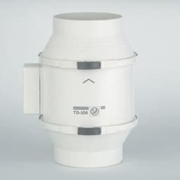 Soler & Palau TD-Mixvent Buisventilator - 26W - 240V AC - 330 m³/h - 28dB - IP44 - TD-350/125 — thumbnail 5