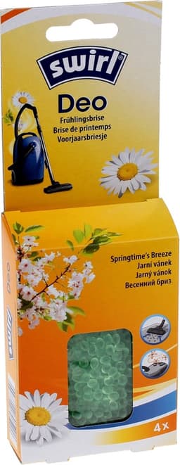 Swirl geurzakjes 'Springtime's Breeze' - 4 zakjes deo geur parels - stofzuigerverfrisser geurkorrels voor in de stofzuiger — thumbnail 3