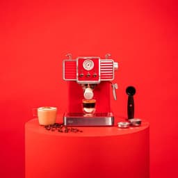Espressomachine Power Espresso 20 Tradizionale Light Red Cecotec — thumbnail 3